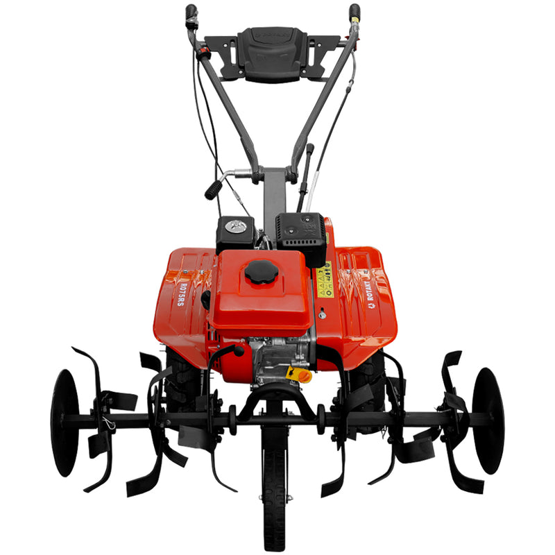 Motosapa Rotakt RO75RS motor 7 CP latime lucru 83 cm 3 viteze freze roti cauciuc roti metal 35 cm rarita reglabila plug arat 2l ulei AgroPro