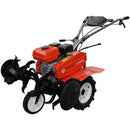 Motocultor Rotakt Rival RO75RS motor 7CP 212 cmc benzina 2+1 viteze latime lucru 56-83 cm freze roti cauciuc 4.00-8"