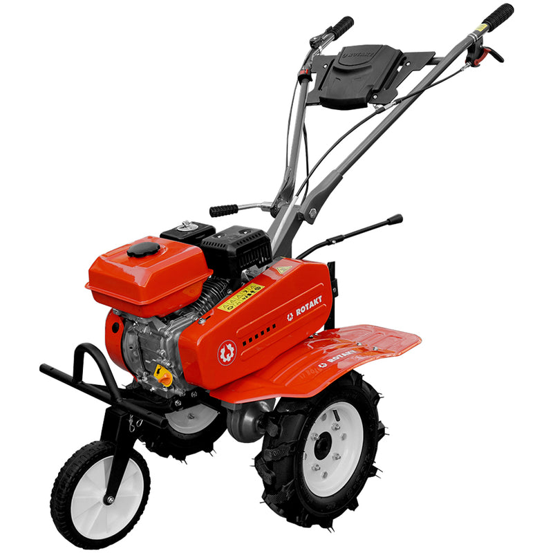 Motosapa Rotakt RO75RS motor 7 CP latime lucru 83 cm 3 viteze freze roti cauciuc roti metal 35 cm rarita reglabila plug arat 2l ulei AgroPro