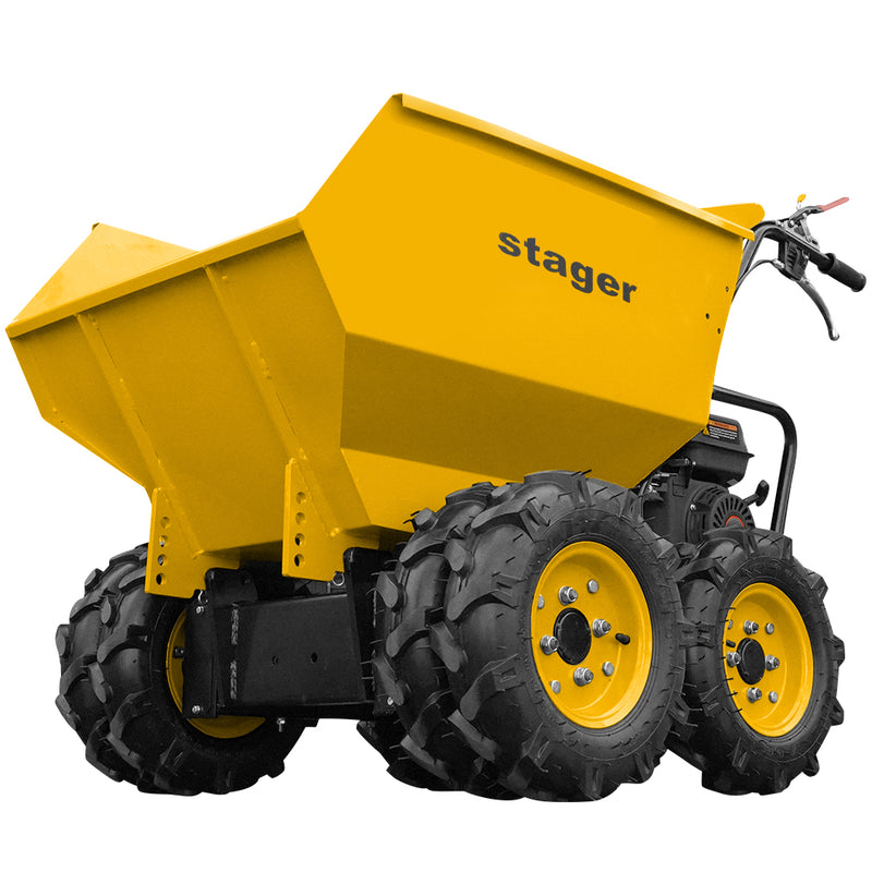 Stager RMT500 roaba cu motor termic 6.5CP, 500kg, 6 roti