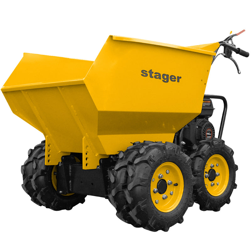 Stager RMT500 roaba cu motor termic 6.5CP, 500kg, 6 roti