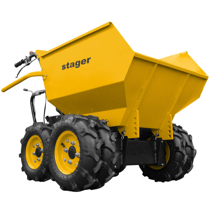 Stager RMT500 roaba cu motor termic 6.5CP, 500kg, 6 roti