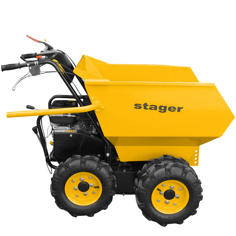 Stager RMT500 roaba cu motor termic 6.5CP, 500kg, 6 roti