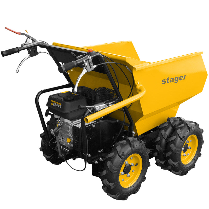 Stager RMT500 roaba cu motor termic 6.5CP, 500kg, 6 roti