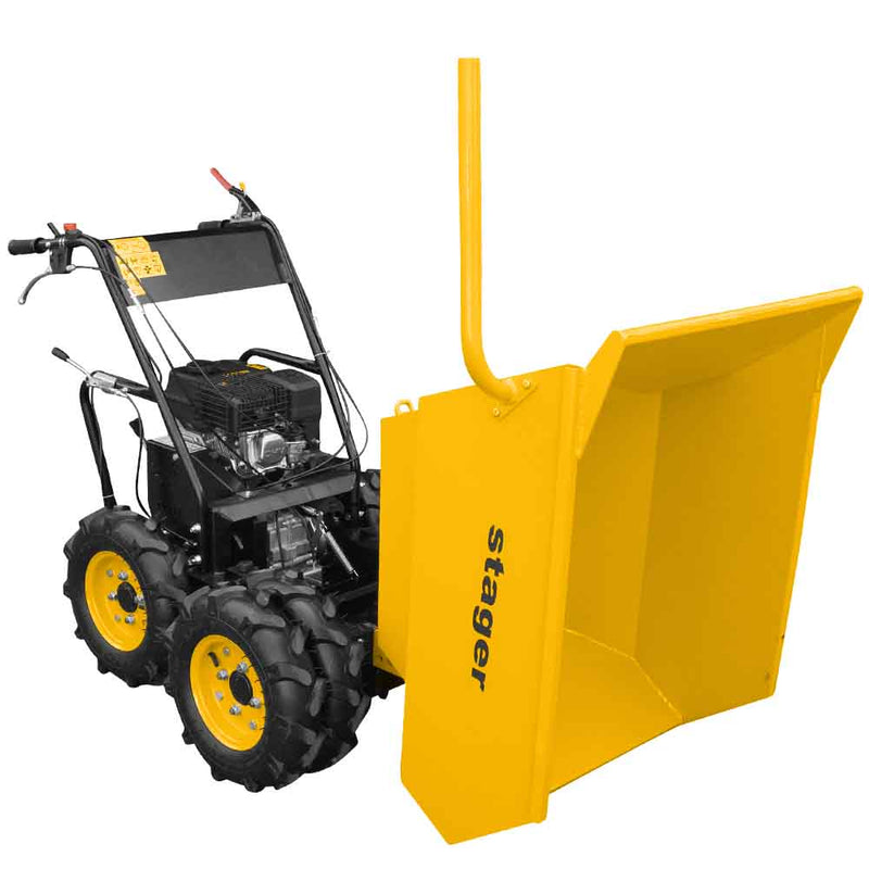 Stager RMT500 roaba cu motor termic 6.5CP, 500kg, 6 roti