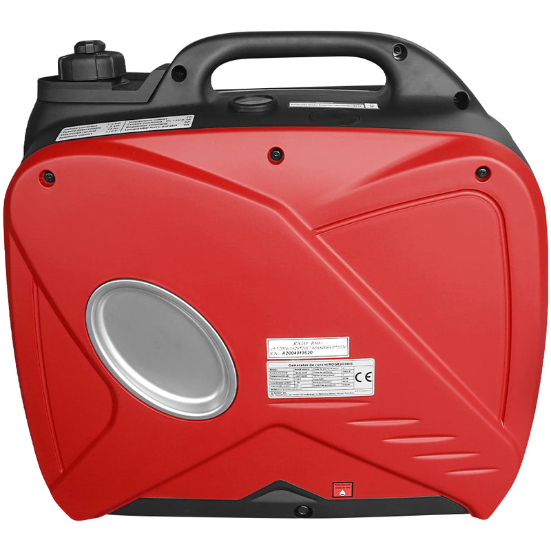 Pachet generator curent Rotakt ROGE2000IS putere 1.8kW 230 V tip inverter benzina pornire manuala silentios portabil