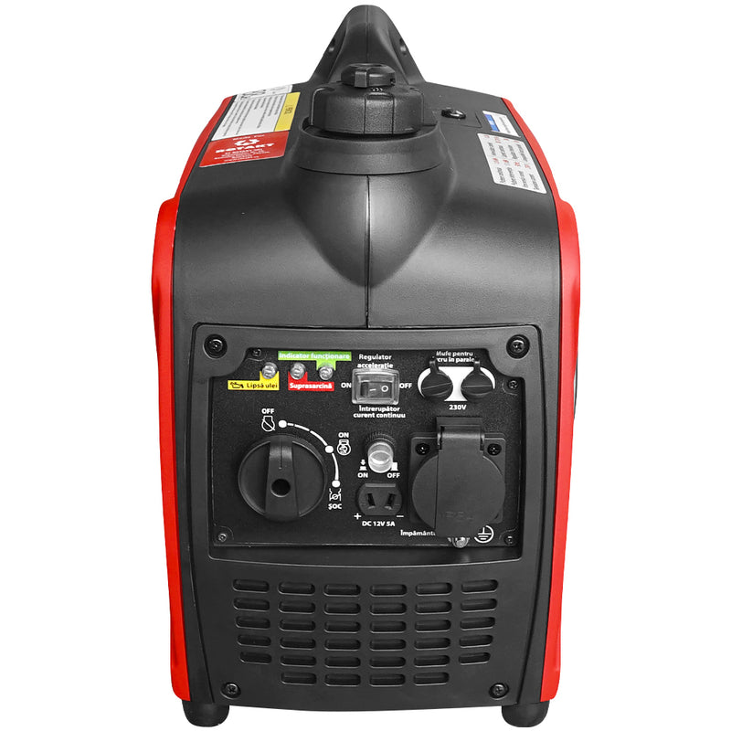 Generator curent Rotakt ROGE1250IS putere 1.1 kW 230V tip inverter benzina pornire manuala silentios portabil
