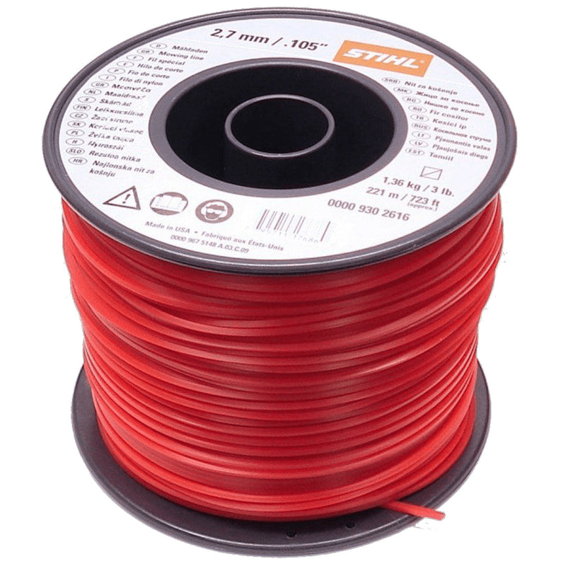 Fir nylon rotund  2,7 mm x 869 m STIHL 00009302571