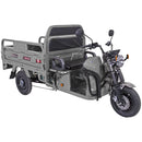 Tricicleta electrica Rotakt Guliver putere 2000W viteza 25 km/h autonomie 68 km baterie Plumb-Acid 72V/58Ah greutate admisa 617kg fara permis - gri