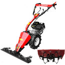 Motocultor multifunctional Rotakt MF360 motor 6.5 CP 4 viteze freza TI360 latime lucru 62 cm sistem cosire GC360 latime lucru 97 cm