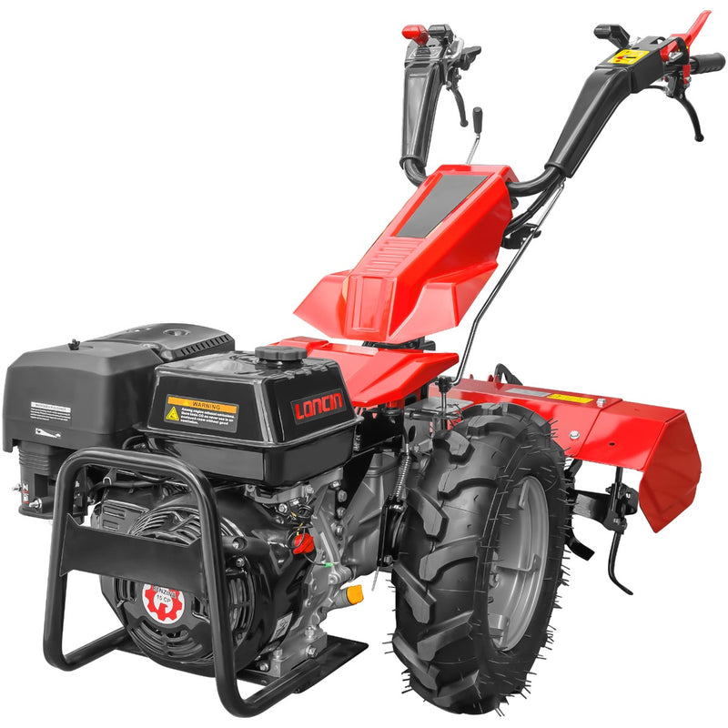 Unitate motor Rotakt MF400 15 CP benzina + freza tractata TI400 latime lucru 800mm