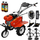 Motosapa Rotakt RO75RS motor 7 CP latime lucru 83 cm 3 viteze freze roti cauciuc roti metal 35 cm rarita reglabila plug arat 2l ulei AgroPro