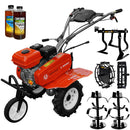 Motosapa Rotakt RO75RS motor 7 CP latime lucru 83 cm 3 viteze freze roti cauciuc roti metal cultivator 2l ulei AgroPro