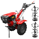 Motocultor Rotakt Apollo RO13R motor 13 CP benzina 2+1 viteze latime lucru 56-135 cm freze roti cauciuc 5.00-12"