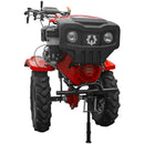 Motocultor Rotakt RO13RE motor 13 CP benzina 4 timpi 2+1 viteze latime lucru 56-135 cm roti cauciuc 5.00-12 pornire electrica roti metal plug arat rarita reglabila 5l ulei AgroPro