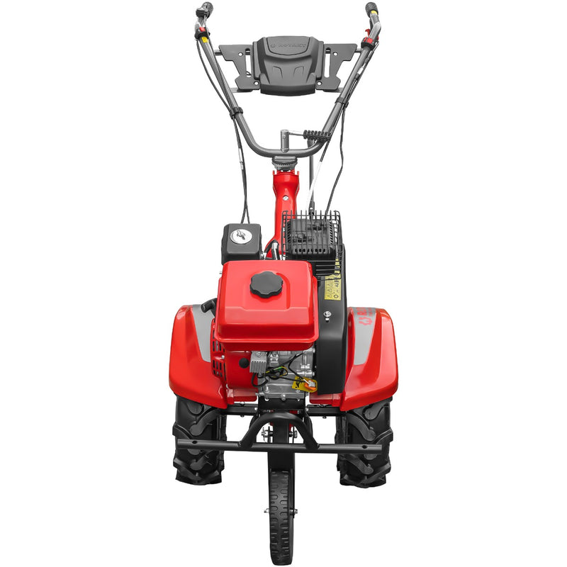 Motocultor Rotakt Centaur RO81R motor 8 CP 212 cmc benzina 2+1 viteze latime lucru 56-90 cm freze roti cauciuc 4.00x8" roti metal cultivator 2l ulei