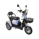 Tricicleta electrica Rotakt Senior putere 1000W viteza 25 km/h autonomie 62 Km acumulatori 60V/20Ah greutate admisa 187kg fara permis - Gri