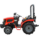 Tractor Rotakt Trident tractiune 4x4 motor 25CP diesel 3 cilindri capacitate cilindrica 1132 cmc CIV inclus + plug reversibil manual cu 2 trupite + tocator vegetatie latime lucru 100 cm