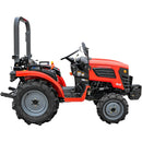 Tractor Rotakt Trident tractiune 4x4 motor 25CP diesel 3 cilindri capacitate cilindrica 1132 cmc CIV inclus + freza tractata latime lucru 120 cm