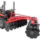 Tractor Rotakt Trident tractiune 4x4 motor 25CP diesel 3 cilindri capacitate cilindrica 1132 cmc CIV inclus + grapa cu disc latime lucru 120 cm + freza tractata latime lucru 130 cm