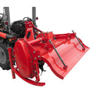 Tractor Rotakt Trident tractiune 4x4 motor 25CP diesel 3 cilindri capacitate cilindrica 1132 cmc CIV inclus + freza tractata latime lucru 120 cm + tocator vegetatie latime lucru 100 cm