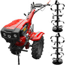 Motocultor Rotakt RO17RE pornire electrica motor 17CP latime lucru 135 cm freze roti cauciuc 6.00-12