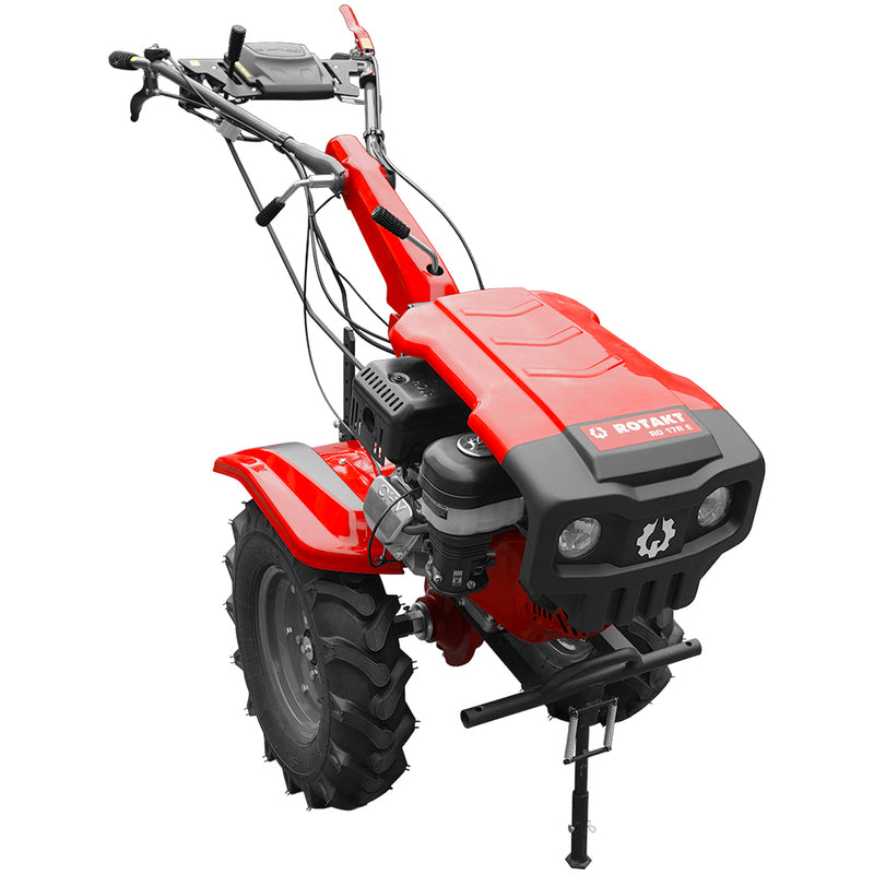 Motocultor Rotakt RO17RE pornire electrica motor 17CP latime lucru 135 cm freze roti cauciuc 6.00-12 5l ulei AgroPro