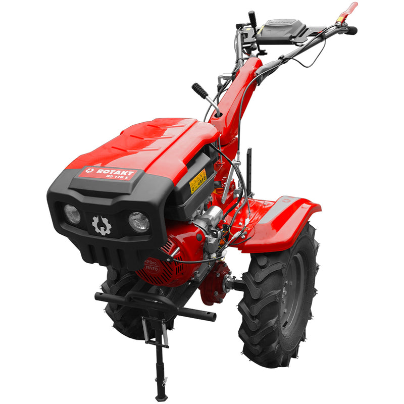 Motocultor Rotakt RO17RE pornire electrica motor 17CP latime lucru 135 cm freze roti cauciuc 6.00-12 5l ulei AgroPro