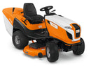 Tractoras de tuns gazon STIHL RT 6127 ZL putere 21CP benzina latime taiere 125 cm cos colector 350 L afisaj LCD
