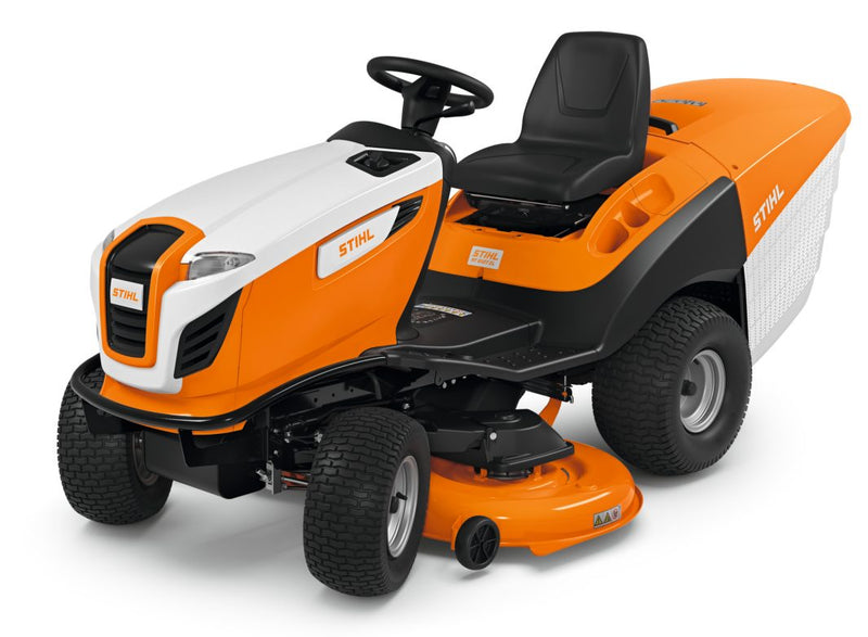 Tractoras de tuns gazon STIHL RT 6127 ZL putere 21CP benzina latime taiere 125 cm cos colector 350 L afisaj LCD