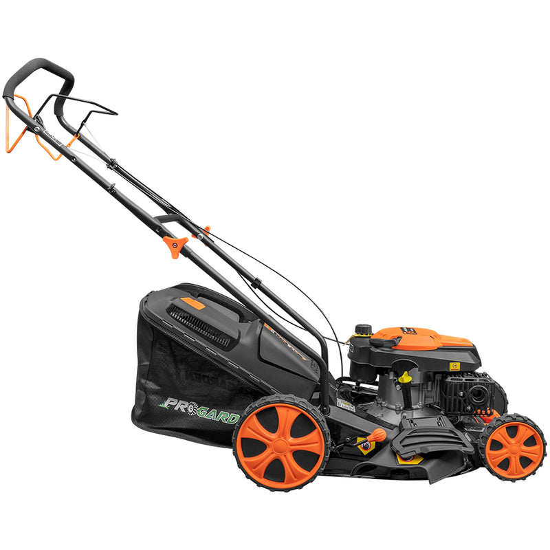Masina  gazon Progarden S463 VHY-T motor 3.5 CP latime lucru 46 cm volum cos 50 l autopropulsata