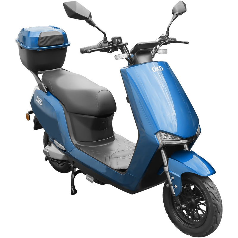 Scuter electric DKD Y-H9 autonomie 53 km viteza maxima 45 km/h putere 1200W acumulatori 72V/20Ah necesita permis