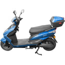 Scuter electric DKD Y-02 autonomie 59 km viteza maxima 25 km/h putere 1500W acumulatori 72V/20Ah nu necesita permis