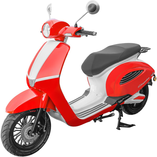 Scuter electric Rotakt Cleopatra motor Bosch 3000W viteza 25 km/h autonomie 59 km baterie Litiu-ion 60V/26Ah greutate admisa 246kg fara permis