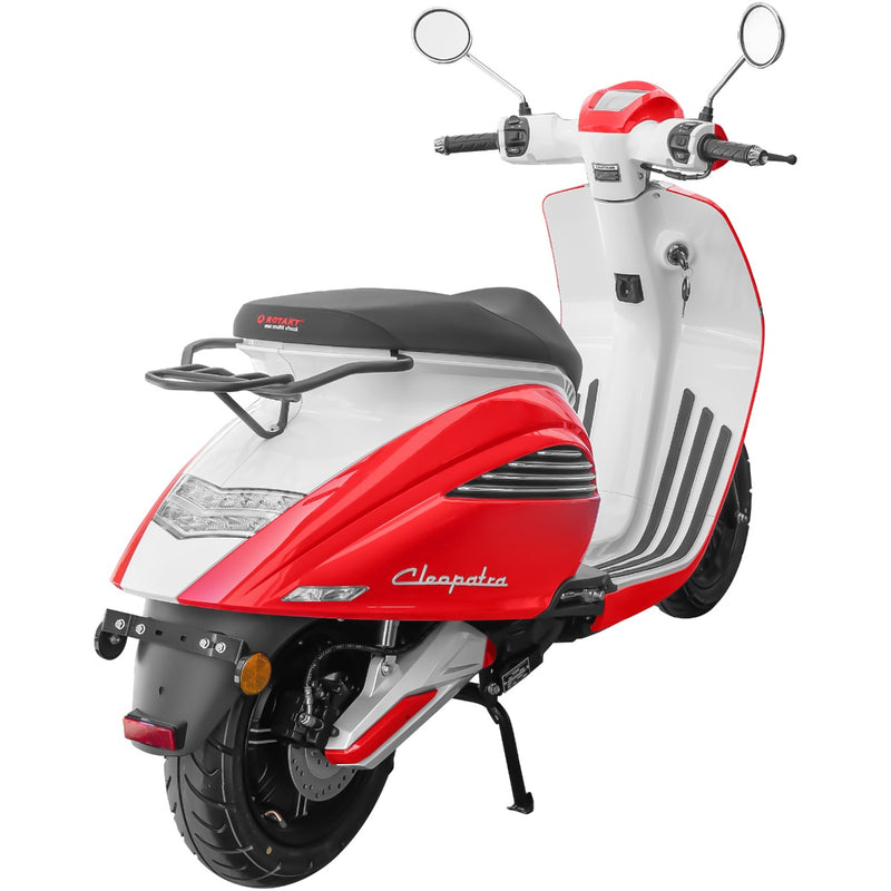 Scuter electric Rotakt Cleopatra motor Bosch 3000W viteza 45 km/h autonomie 55 km baterie Litiu-ion 60V/26Ah greutate admisa 246kg