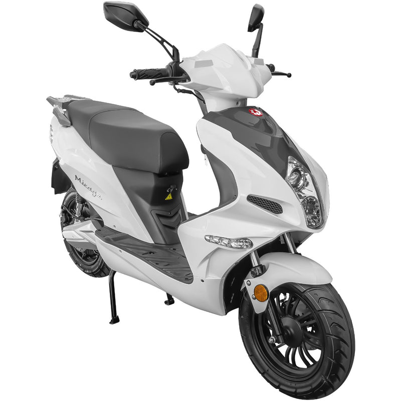 Scuter electric Rotakt Mirage motor Bosch 3000W viteza 25 km/h autonomie 55 km baterie Litiu-ion 60V/20Ah detasabila greutate admisa 158kg fara permis
