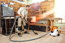 Aspirator STIHL SE 62 E electric putere 1400 W rezervor 20 L putere de aspirare 210 mbar debit 3600 l/h + Set 5 saci