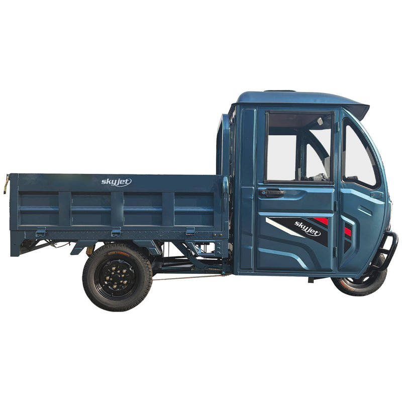 Tricicleta electrica SKY JET Ekamyonet Sky-Van putere 4000 W 72V 58 AH viteza 25 km/h autonomie 65 km cu cabina fara permis