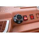 Tricicleta electrica SKYJET Sky Van putere 3000 W 72V 45 AH viteza 25 km/h autonomie 70 km cu cabina fara permis culoare rosu