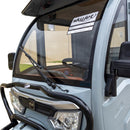 Tricicleta electrica SKYJET Sky Van putere 3000 W 72V 45 AH viteza 25 km/h autonomie 70 km cu cabina fara permis culoare rosu