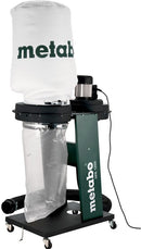Aspirator pentru rumegus Metabo SPA1200 putere 550 W cos coletor 65 L flux aer 250 l/s diametru furtun 100 mm