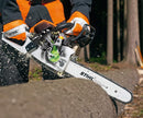 Motofierastrau STIHL MS 241 C-M putere 3CP lama 40cm 1.3mm pas lant 3/8" + ulei amestec 2T 1L + ulei forest plus 2L + extra lant + extra sina + pila lant