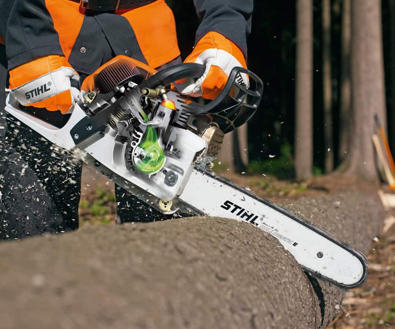 Motofierastrau STIHL MS 241 C-M putere 3CP lama 40cm 1.3mm pas lant 3/8" + ulei amestec 2T 1L + ulei forest plus 2L + extra lant + pila lant