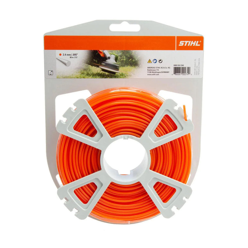 Fir nylon Stihl rotund  2,4 mm x 83 m Portocaliu