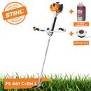 Motocoasa profesionala STIHL FS 461 C-EM L Ergostart putere 2,2kW diametru taiere 52cm cutit taietor pentru tufisuri 300-3 ham advance + ulei amestec 2T 1L + AutoCut 46-2