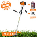 Motocoasa STIHL FS 511 C-EM ErgoStart benzina putere 2,4kW diametru taiere 56 cm ham advance plus + ulei amestec 2T 1L + AutoCut 56-2