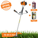 Motocoasa STIHL FS 511 C-EM ErgoStart benzina putere 2,4kW diametru taiere 56 cm ham advance plus + ulei amestec 2T 1L + service kit 44