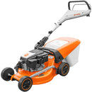 Masina de tuns iarba STIHL RM 248 benzina latime taiere 46 cm inaltime reglabila cos colector 52 L + ulei motor 10W-30 0.6L