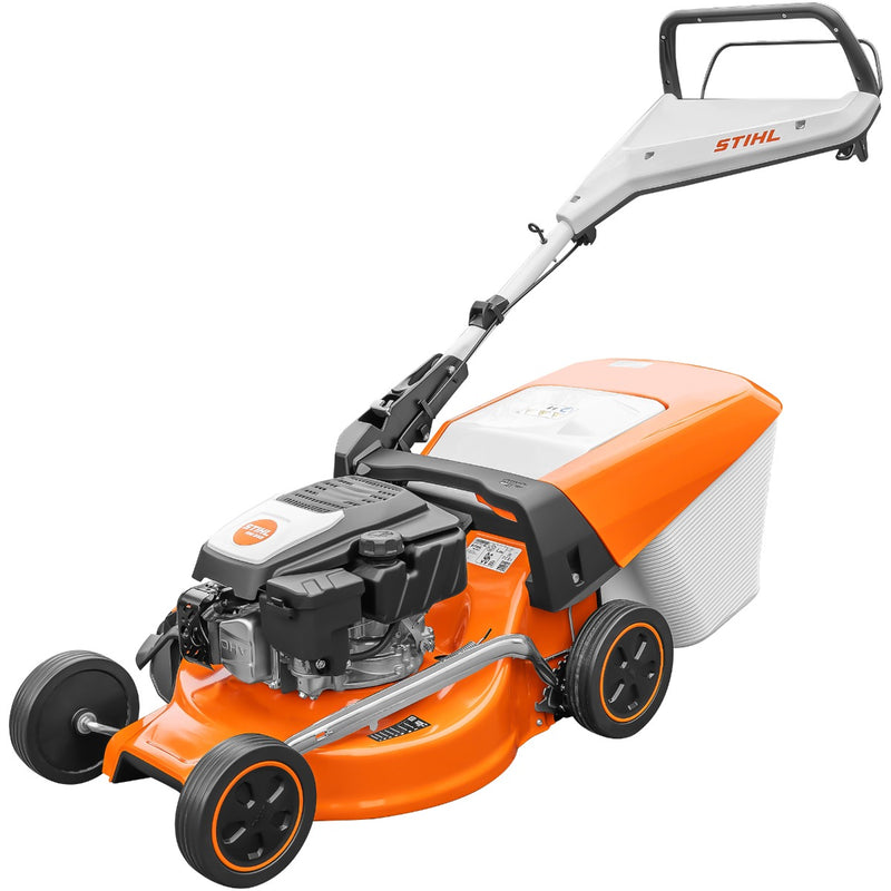 Masina de tuns iarba STIHL RM 248 benzina latime taiere 46 cm inaltime reglabila cos colector 52 L