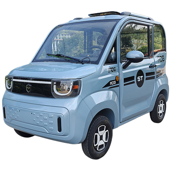 Masina electrica RDB STRONG fara permis 3000W 25 km/h 60V58Ah autonomie 71 km culoare albastru